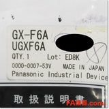 Japan (A)Unused,GX-F6A 角型近接センサ,Amplifier Built-in Proximity Sensor,Panasonic