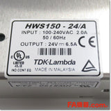 Japan (A)Unused,HWS150-24/A スイッチング電源 24V 6.5A カバー付き,DC24V Output,TDK