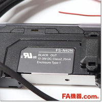 Japan (A)Unused,FS-N42N デジタルファイバセンサ ファイバアンプ ケーブルタイプ 子機,Fiber Optic Sensor Amplifier,KEYENCE