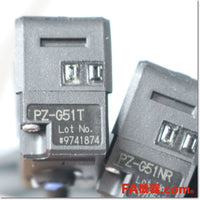 Japan (A)Unused,PZ-G51N 2m アンプ内蔵型光電センサ 透過型 入光時ON/遮光時ONトリマ切換,Built-in Amplifier Photoelectric Sensor,KEYENCE