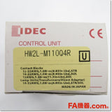 Japan (A)Unused,HW2L-M110Q4R φ22 照光押ボタンスイッチ 角平形 1a AC/DC24V,Illuminated Push Button Switch,IDEC