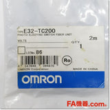 Japan (A)Unused,E32-TC200 ファイバユニット 透過形  M4ねじ,Fiber Optic Sensor Module,OMRON