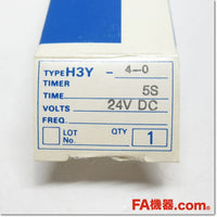 Japan (A)Unused,H3Y-4-0 DC24V 5s Japanese electronic equipment,Timer,OMRON 