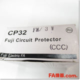 Japan (A)Unused,CP32FM/3W サーキットプロテクタ 2P 3A 補助スイッチ付き,Circuit Protector 2-Pole,Fuji