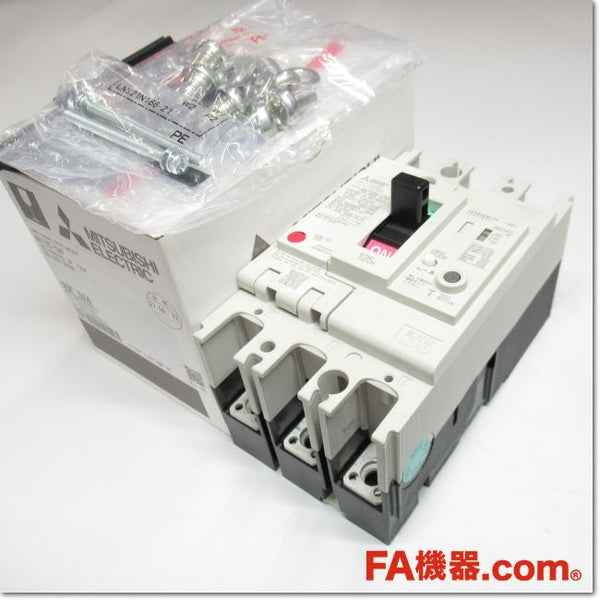 Japan (A)Unused,NV125-CVF 3P 125A 100/200/500mA 漏電遮断器