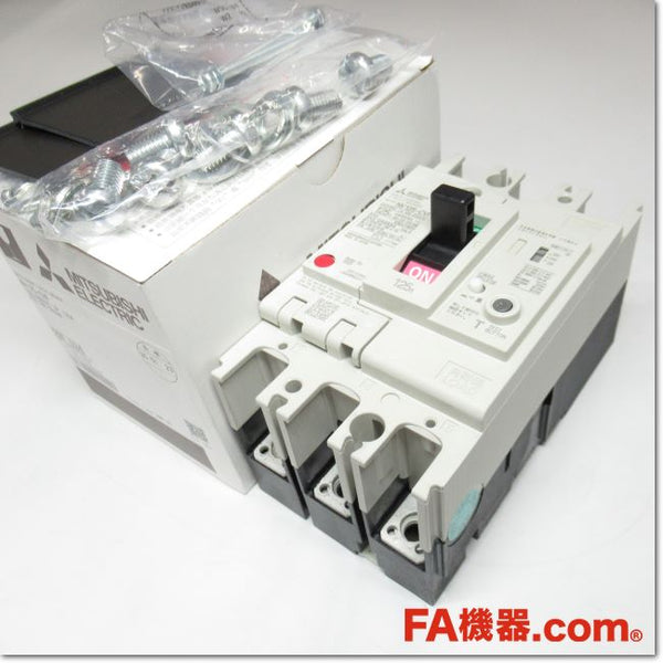 Japan (A)Unused,NV125-CVF 3P 125A 100/200/500mA 漏電遮断器