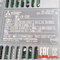 Japan (A)Unused,MR-J4-20B サーボアンプ AC200V 0.2kW SSCNETⅢ/H対応,MR-J4,MITSUBISHI