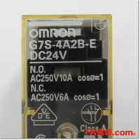 Japan (A)Unused,G7S-4A2B-E DC24V セーフティリレー,Safety Relay / Socket,OMRON 