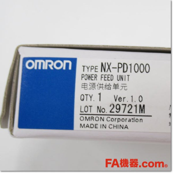 Japan (A)Unused,NX-PD1000 NXユニット 電源追加供給ユニット,Power Supply Module,OMRON