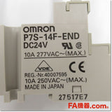 Japan (A)Unused,P7S-14F-END DC24V 角形ソケット 14ピン,Safety Relay / Socket,OMRON 