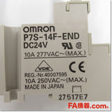 Japan (A)Unused,P7S-14F-END DC24V 角形ソケット 14ピン,Safety Relay / Socket,OMRON