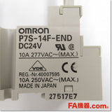 Japan (A)Unused,P7S-14F-END DC24V 角形ソケット 14ピン,Safety Relay / Socket,OMRON 