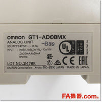 Japan (A)Unused,GT1-AD08MX アナログ入力ユニット 8CH DC24V,DeviceNet,OMRON