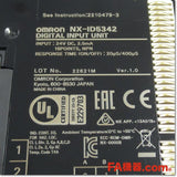Japan (A)Unused,NX-ID5342 DC入力ユニット 16点 スクリューレスクランプ端子台 Ver.1.0,I/O Module,OMRON