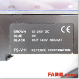 Japan (A)Unused,FS-V11 2m amplifier,Fiber Optic Sensor Amplifier,KEYENCE 