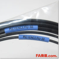 Japan (A)Unused,FU-32 1m ファイバユニット 透過型,Fiber Optic Sensor Module,KEYENCE