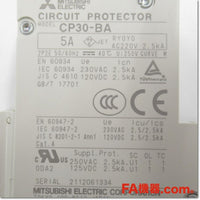 Japan (A)Unused,CP30-BA 2P 1-M 5A  サーキットプロテクタ,Circuit Protector 1-Pole,MITSUBISHI