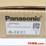 Japan (A)Unused,AFP7NSC シリアルコミュニケーションユニット Ver.1.0,FP Series,Panasonic