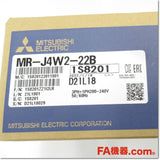 Japan (A)Unused,MR-J4W2-22B サーボアンプ AC200V 0.2kW SSCNETIII/H対応,MR-J4,MITSUBISHI 