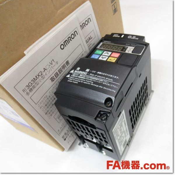 Japan (A)Unused,3G3MX2-A2002-V1 多機能型小型インバータ 三相AC200V 0.2kW Ver.2.0