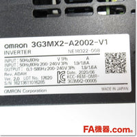 Japan (A)Unused,3G3MX2-A2002-V1 Japanese brand AC200V 0.2kW Ver.2.0,OMRON,OMRON 