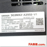 Japan (A)Unused,3G3MX2-A2002-V1 多機能型小型インバータ 三相AC200V 0.2kW Ver.2.0,OMRON,OMRON