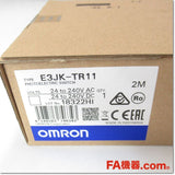 Japan (A)Unused,E3JK-TR11 2m AC/DC電源フリータイプ光電センサ 透過形 入光ON/遮光ON 切替,Built-in Amplifier Photoelectric Sensor,OMRON