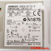 Japan (A)Unused,E5CS-R1TU-W デジタル温度調節器 熱電対/白金測温抵抗体マルチ入力 リレー出力 AC100-240V 48×48mm,E5C (48 × 48mm),OMRON