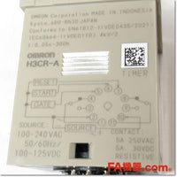 Japan (A)Unused,H3CR-A AC100-240V/DC100-125V 0.05s-300h timer,Timer,OMRON 