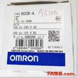 Japan (A)Unused,H3CR-A AC100-240V/DC100-125V 0.05s-300h timer,Timer,OMRON 