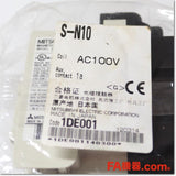 Japan (A)Unused,S-N10 AC100V 1a Electromagnetic Contactor,MITSUBISHI 