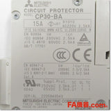 Japan (A)Unused,CP30-BA 1P 21-M 15A サーキットプロテクタ 補助スイッチ[微小負荷]付き,Circuit Protector 1-Pole,MITSUBISHI