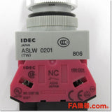 Japan (A)Unused,ASLW21611DS φ22 automatic switch,Selector Switch,IDEC 