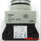 Japan (A)Unused,ASLW22211DG φ22 LED照光セレクタスイッチ 1a1b AC/DC24V 2ノッチ 各位置停止,Selector Switch,IDEC