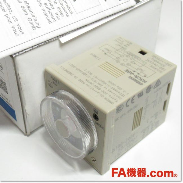 Japan (A)Unused,H3CR-A8E AC100-240V/DC100-125V 0.05s-300h ソリッドステート・タイマ