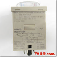 Japan (A)Unused,H3CR-A8E AC100-240V/DC100-125V 0.05s-300h ソリッドステート・タイマ,Timer,OMRON