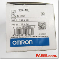 Japan (A)Unused,H3CR-A8E AC100-240V/DC100-125V 0.05s-300h timer,Timer,OMRON 