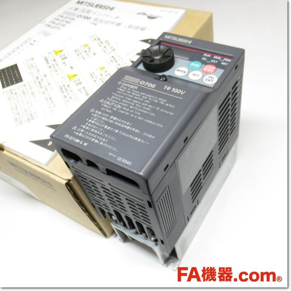 Japan (A)Unused,FR-D710W-0.4K インバータ 単相100V 出力3相 200-230V