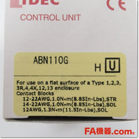 Japan (A)Unused,ABN110G φ30 押ボタンスイッチ 平形 1a,Push-Button Switch,IDEC