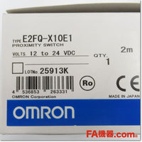 Japan (A)Unused,E2FQ-X10E1 2m 耐薬品タイプ近接センサ 直流3線式 シールドタイプ M30 NO,Amplifier Built-in Proximity Sensor,OMRON