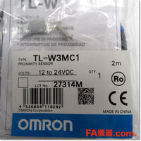 Japan (A)Unused,TL-W3MC1 2m フラットタイプ近接センサ 直流3線式  非シールドタイプ NO,Amplifier Built-in Proximity Sensor,OMRON