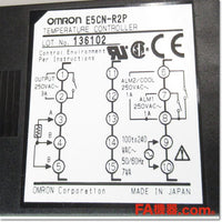 Japan (A)Unused,E5CN-R2P 電子温度調節器 測温抵抗体入力 リレー出力 AC100-240V 48×48mm,E5C (48 × 48mm),OMRON