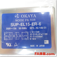 Japan (A)Unused,SUP-EL15-ER-6 ノイズフィルター 15A,Noise Filter / Surge Suppressor,Other