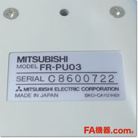 Japan (A)Unused,FR-PU03 インバータ用 パラメータユニット,MITSUBISHI,MITSUBISHI