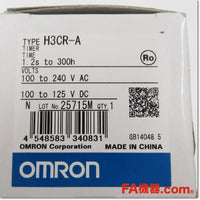 Japan (A)Unused,H3CR-A ソリッドステート・タイマ AC100-240V/DC100-125V 0.05s-300h,Timer,OMRON