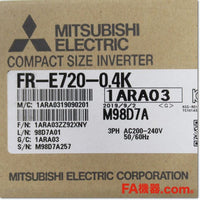 Japan (A)Unused,FR-E720-0.4K インバータ 三相200V,MITSUBISHI,MITSUBISHI