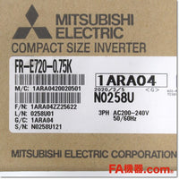 Japan (A)Unused,FR-E720-0.75K インバータ 三相200V,MITSUBISHI,MITSUBISHI 