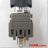 Japan (A)Unused,AH164-TL5Y11E3 φ16 light switch 1a1b DC24V,Illuminated Push Button Switch,Fuji 