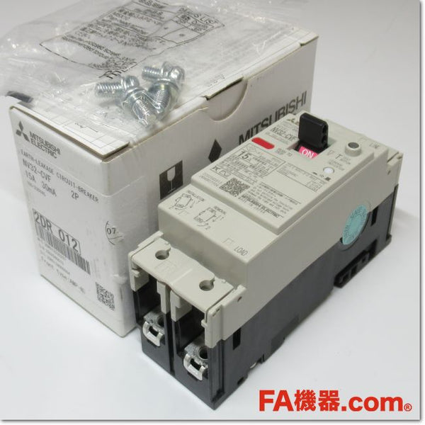 Japan (A)Unused,NV32-CVF 2P 15A 30mA 漏電遮断器