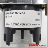 Japan (A)Unused,QS60 DAK 001MNX パネル用計器 直流電流計 0-200A 直接接続タイプ 赤針付き,Ammeter,KASUGA